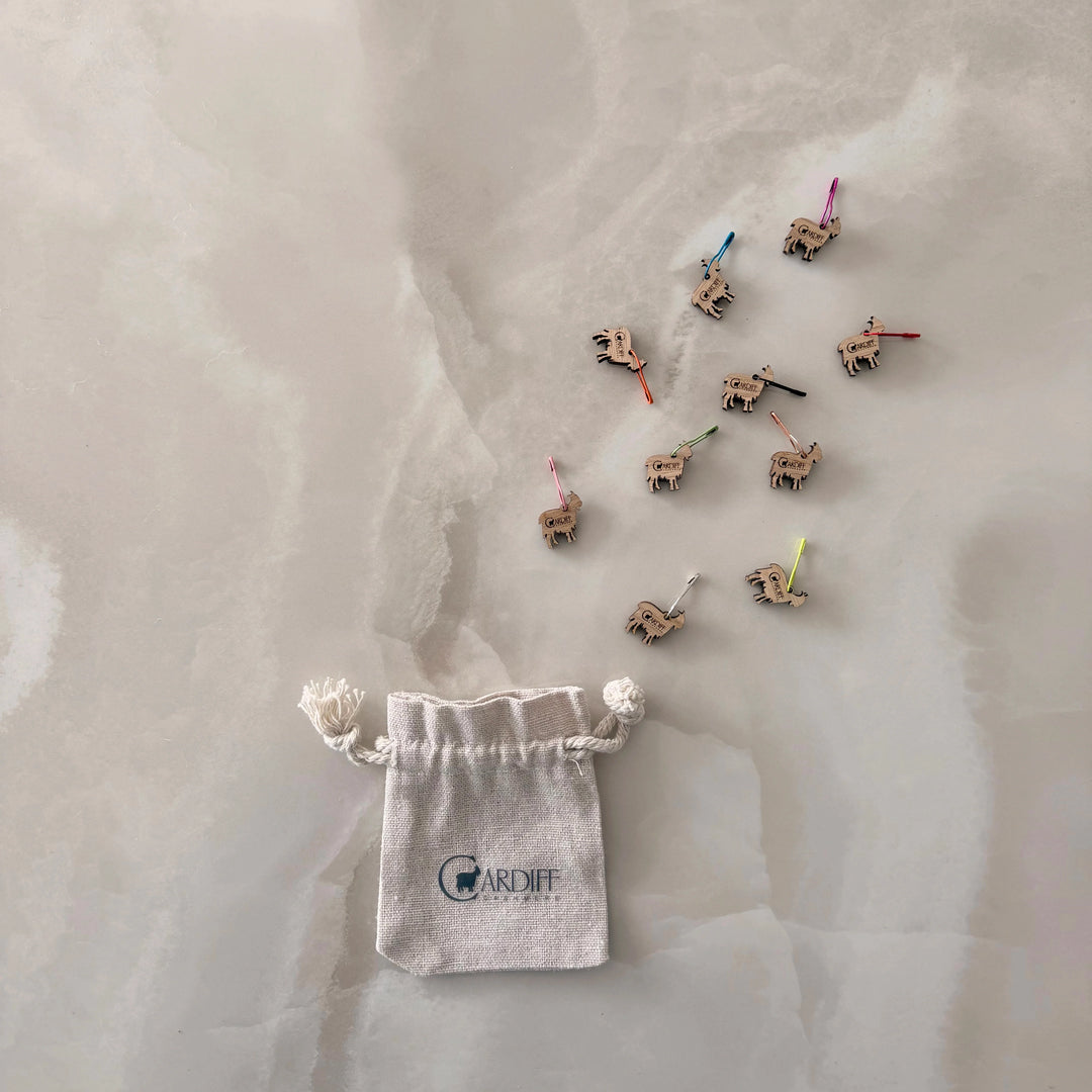 Stitch Markers and Cable Needles