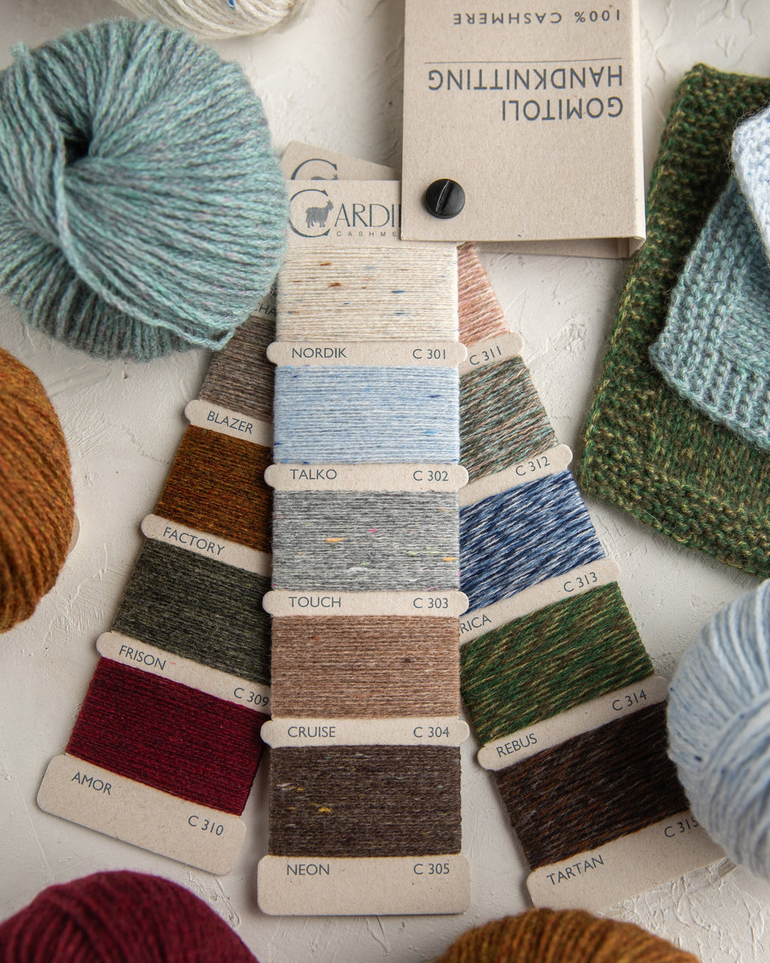Cardiff Cashmere Shade Card Full Set