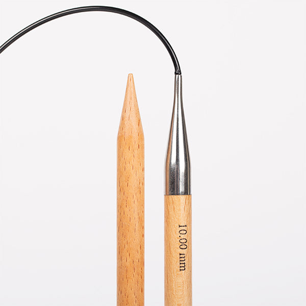 Drops Birch Wood Fixed Circular Needles 5.5-20mm 40cm, 60cm and 80cm