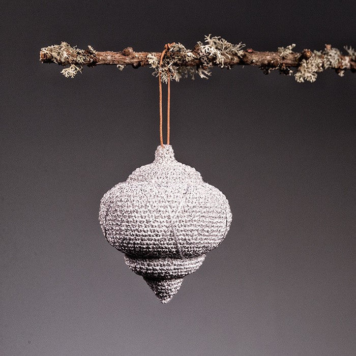 Krea Deluxe Glittery Christmas Ornaments Crochet Kit