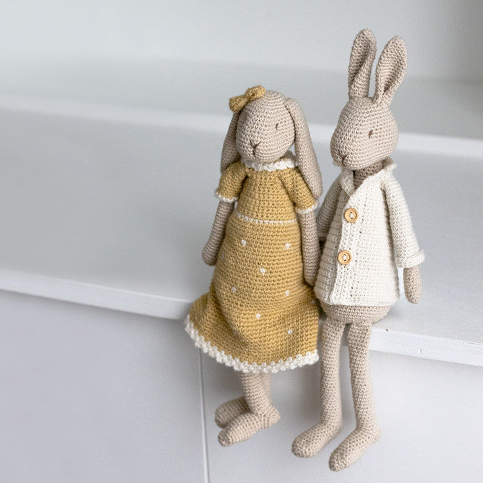 Krea Deluxe Mr & Mrs Bunny Crochet Kit