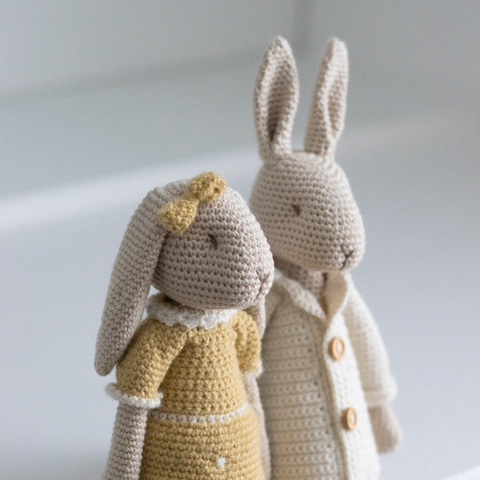 Krea Deluxe Mr & Mrs Bunny Crochet Kit