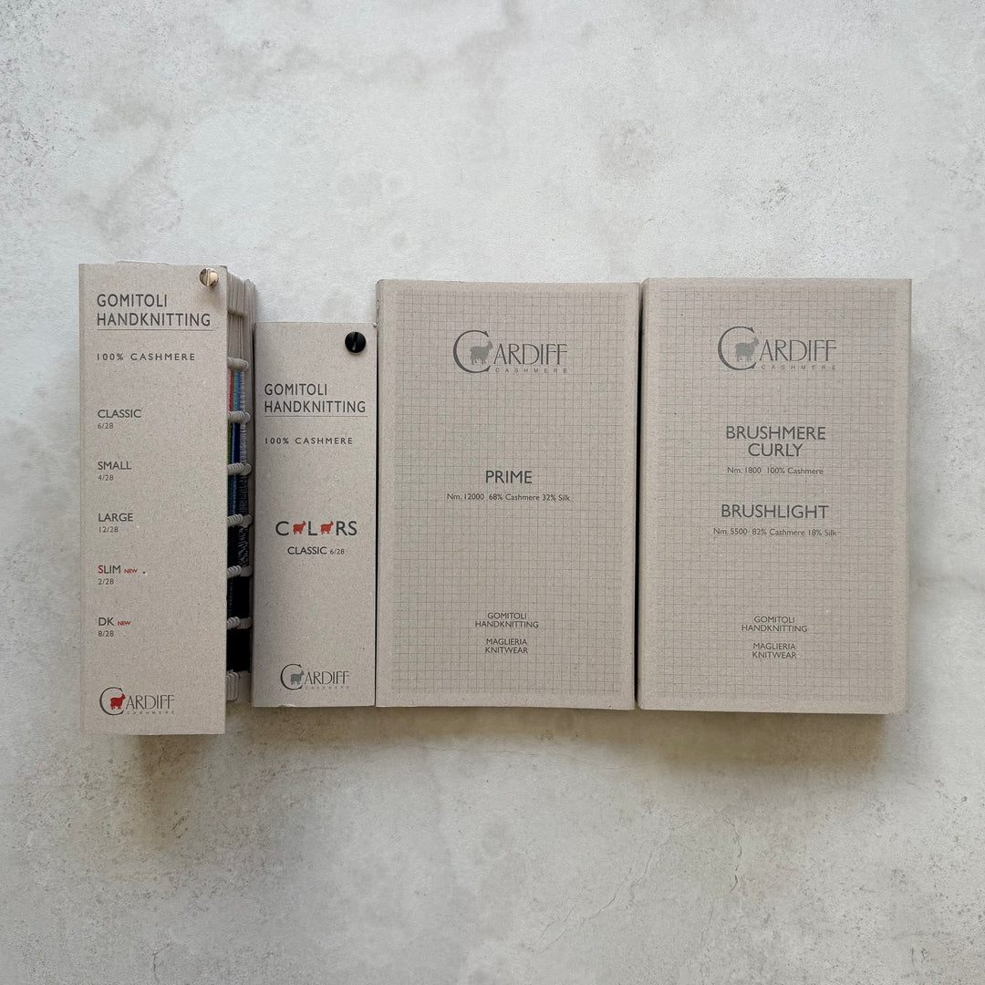 Cardiff Cashmere Shade Card Full Set