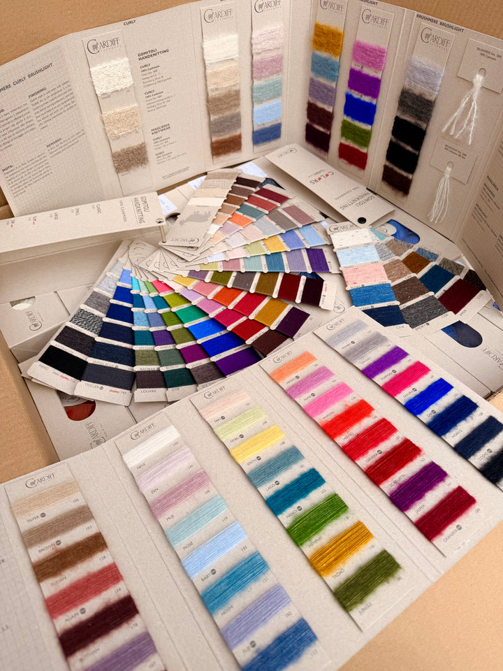 Cardiff Cashmere Shade Card Full Set
