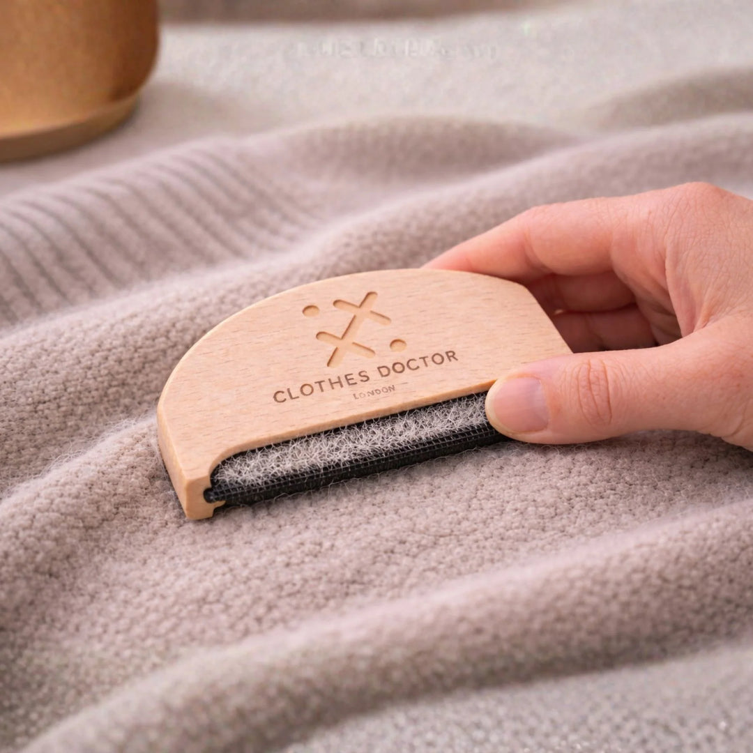 Clothes Doctor Cashmere Knitwear Comb in Beechwood