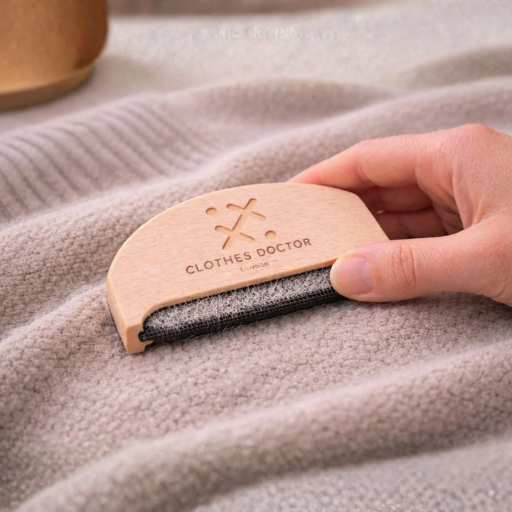 Clothes Doctor Cashmere Knitwear Comb in Beechwood