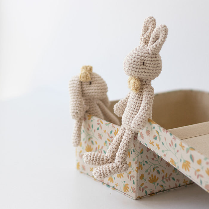 Krea Deluxe Tiny Mr and Mrs Bunny Crochet Kit
