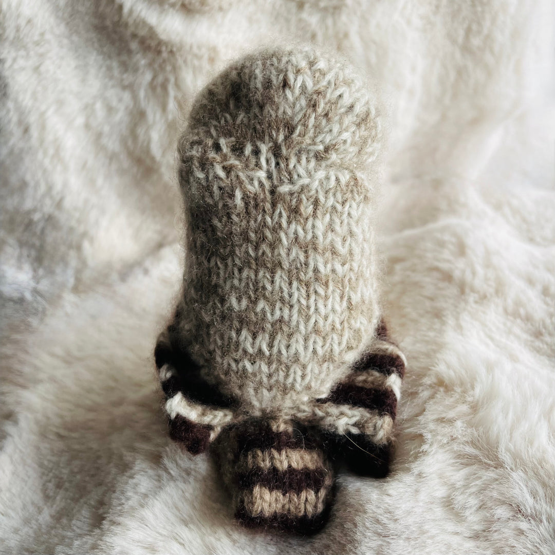 KNITTED AND READY Cashmere Wol Owl