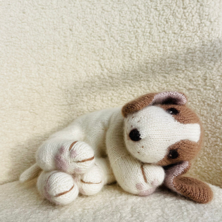 Cashmere Beagle puppy knitting kit