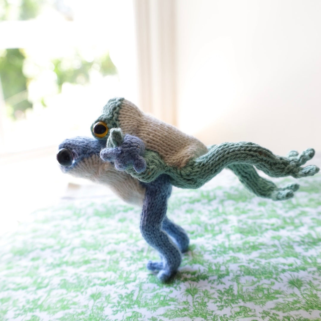 Large Froglet Knitting Kit