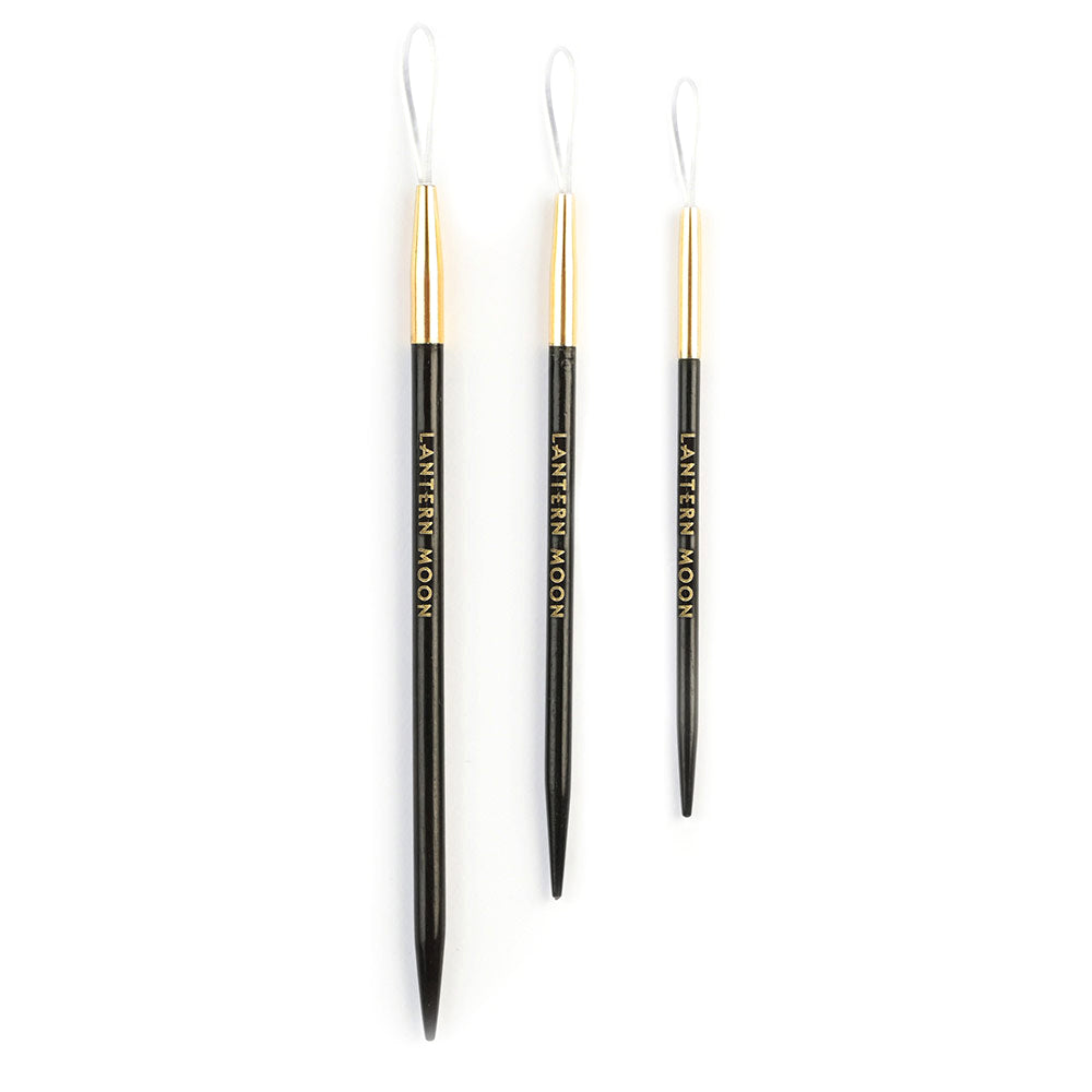 Lantern Moon Ebony set of 3 Finishing Darning Needles