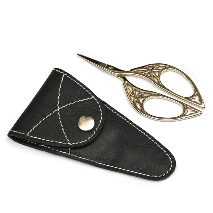 Lantern Moon Scissors with Leather Case