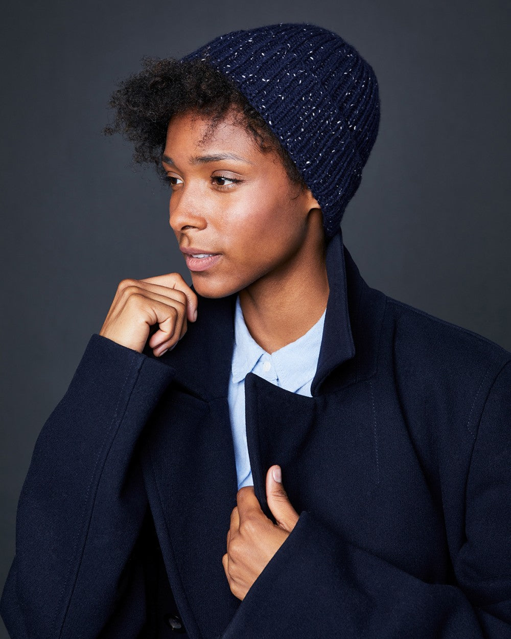 Beginner Unisex Hat Knitting Kit
