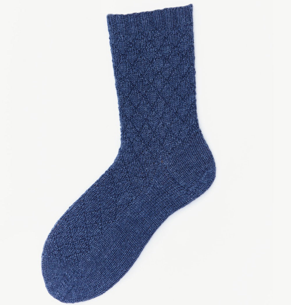 Cashmere Diamond Socks Knitting Kit