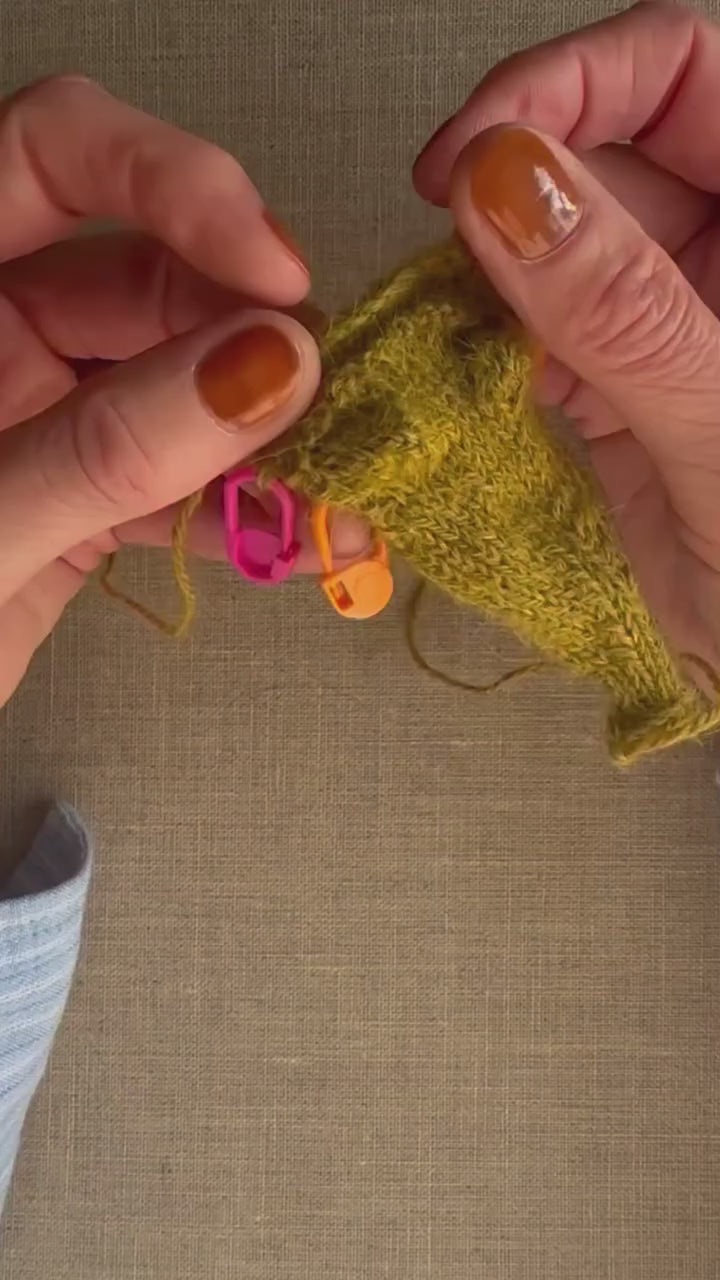Toad Knitting Kit ( makes 2 )
