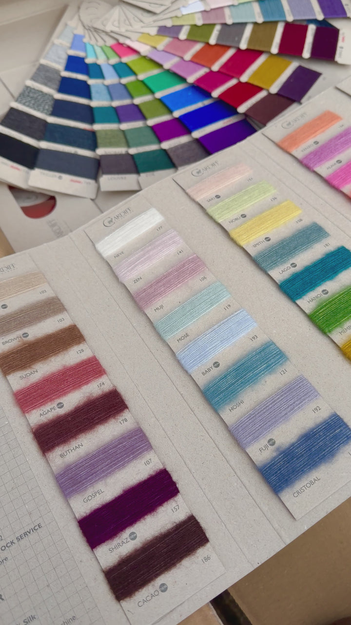 Cardiff Cashmere Shade Card Full Set