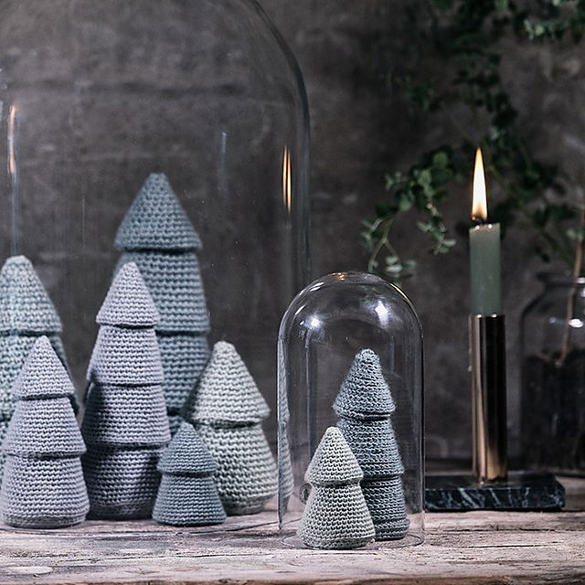 Krea Deluxe Christmas Tree Crochet Kit